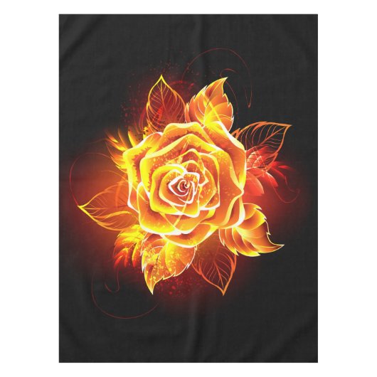 Nappe Blooming Fire Rose (Devant)