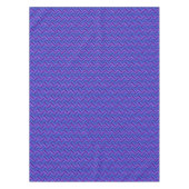 Nappe Blue and purple stripes weave (Devant)