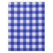 Nappe Blue and White Bold Checkered Plaid Design (Devant)