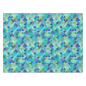 Nappe Blue Aqua Moroccan Mosaic (Devant (Horizontal))