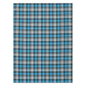Nappe Blue Black White Plaid Tartan Pattern Design  (Devant)