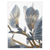 Nappe Blue Floral Design Plant (Devant)