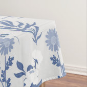 Nappe Blue Flowers Botanical Painting (In Situ)