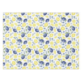 Nappe Blue French Country Lemon Pattern (Devant (Horizontal))