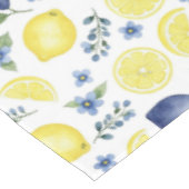 Nappe Blue French Country Lemon Pattern (Angle)