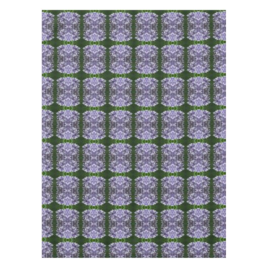 Nappe Blue Hydrangea Petals Floral Abstrait (Devant)