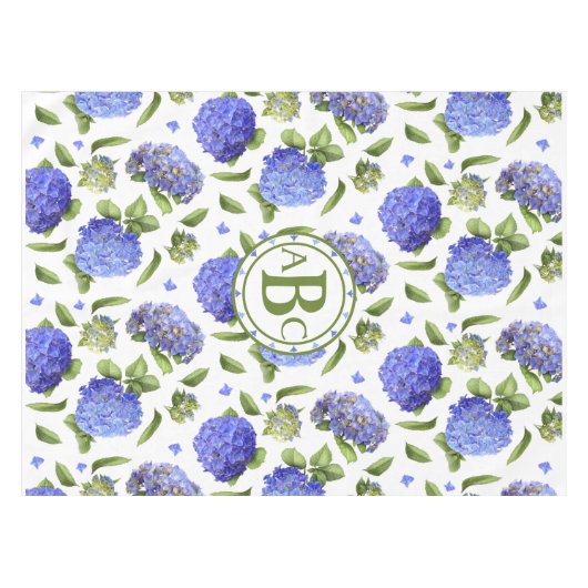 Nappe Blue Hydrangeas (Devant (Horizontal))