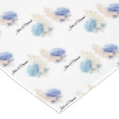 Nappe Blue Hyndrangea flower Wedding Decor Newlyweds  (Angle)