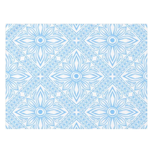 Nappe Blue Mediterranean Italian Tile Decorative Pattern (Devant (Horizontal))