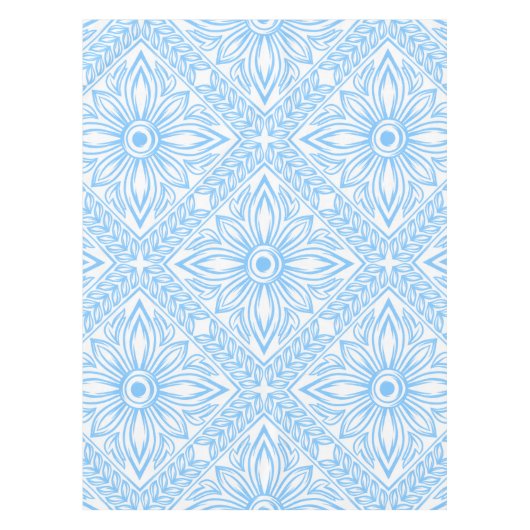 Nappe Blue Mediterranean Italian Tile Decorative Pattern (Devant)