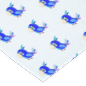 Nappe Blue Parrot Tablecloth Your Colors (Angle)