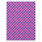 Nappe Blue Pink Purple Checkered Pattern Design  (Devant)