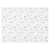 Nappe Blue Purple Watercolor Wildflower (Devant (Horizontal))