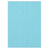 Nappe Blue Snowflakes-COTON TABLECLOTH 60x84 (Devant)