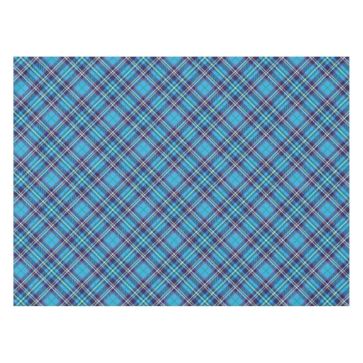 Nappe Blue Tartan Plaid (Devant (Horizontal))