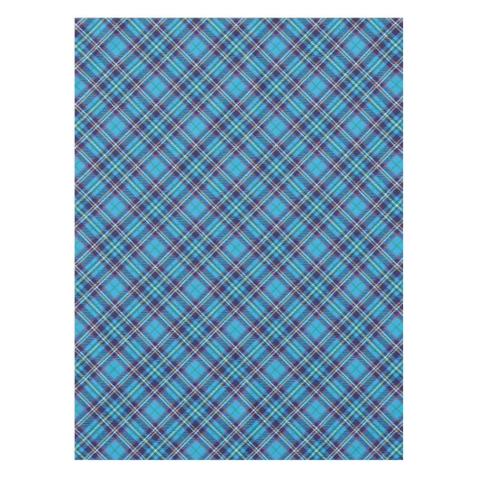 Nappe Blue Tartan Plaid (Devant)