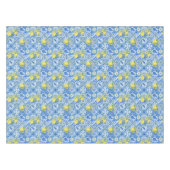 Nappe Blue Tile French Country Lemon Pattern Home Decor (Devant (Horizontal))