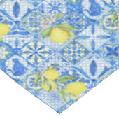 Nappe Blue Tile French Country Lemon Pattern Home Decor (Angle)