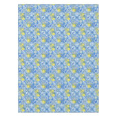 Nappe Blue Tile French Country Lemon Pattern Home Decor (Devant)