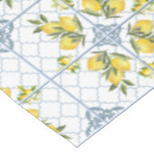 Nappe Blue Watercolor French Country Lemon (Angle)