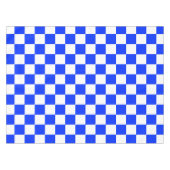 Nappe Blue White Checkered Check Pattern (Devant (Horizontal))