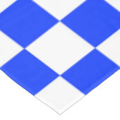 Nappe Blue White Checkered Check Pattern (Angle)