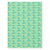 Nappe blue yellow turquoise yellow and aqua (Devant)