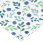 Nappe Blueberries à Motif Feuille vert (Angle)