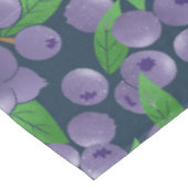 Nappe Blueberries - arrière - plan bleu foncé (Angle)