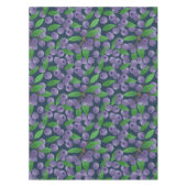 Nappe Blueberries - arrière - plan bleu foncé (Devant)