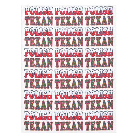 Nappe Bluebonnets texans polonais (Devant)