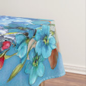 Nappe Blues de Cornflower en aquarelle (In Situ)