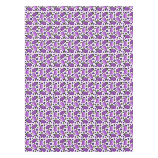 Nappe Blush & Bloom Eggplant Collection – Soft Lilac (Devant)