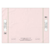 Nappe Blush Green Show Craft 52 x 70 Code QR (Devant (Horizontal))