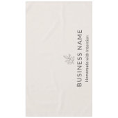 Nappe Blush Pink Botanical Logo Display Minimalist (Devant)