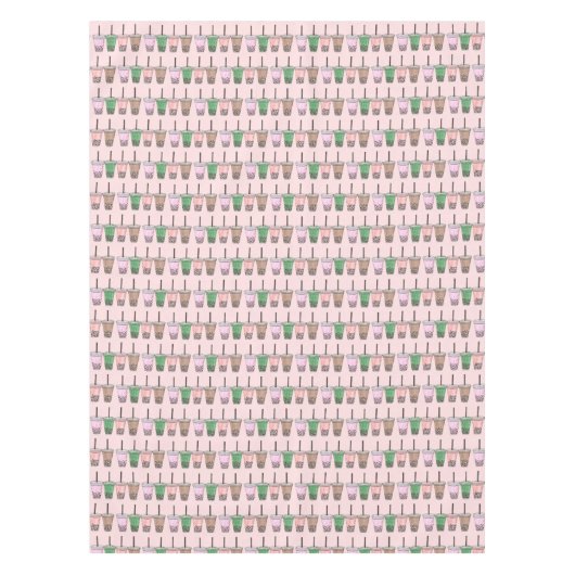 Nappe Boba Bubble Tapioca Pearl Lait Thé Boisson de lait (Devant)