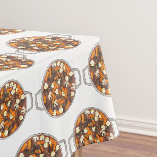 Nappe Boeuf Bourguignon Boeuf Végétal Stew Français (In Situ)