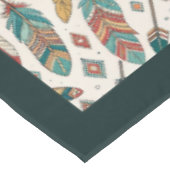 Nappe Bohème Avec Flèches Plumes (Angle)