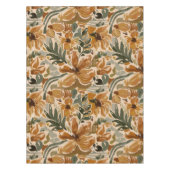 Nappe Boho Automne Terracotta Floral Thanksgiving Fall (Devant)