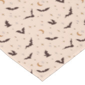 Nappe Boho Bats et étoiles Motif d'Halloween (Angle)