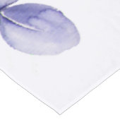 Nappe Boho botanique cyan violet (Angle)