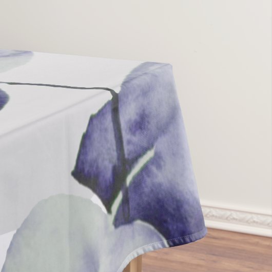 Nappe Boho botanique cyan violet (In Situ)