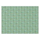 Nappe Boho Chic Diamond Patchwork Aquamarine (Devant (Horizontal))