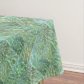 Nappe Boho Chic Diamond Patchwork Aquamarine (In Situ)