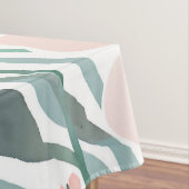 Nappe Boho fleur sauvage Aquarelle Pastel Floral Decor (In Situ)