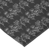 Nappe Boho Floral Mariage botanique noir (Angle)