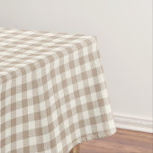 Nappe Boho Gingham Pattern Plaid Checkered Neutral (In Situ)
