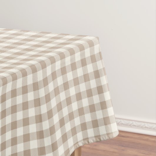 Nappe Boho Gingham Pattern Plaid Checkered Neutral (In Situ)