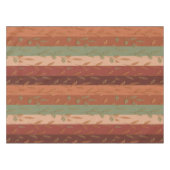 Nappe Boho Leaf Motif Rustic Home Décor (Devant (Horizontal))