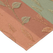 Nappe Boho Leaf Motif Rustic Home Décor (Angle)